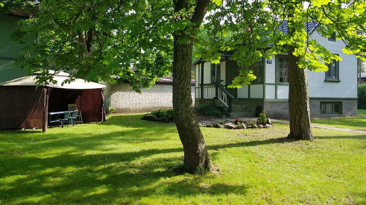 Villa Mini-house with garden in Jūrkalne Exterior foto
